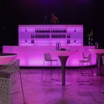 led bar huren luxe verlichte bar huren met tap en koelingen